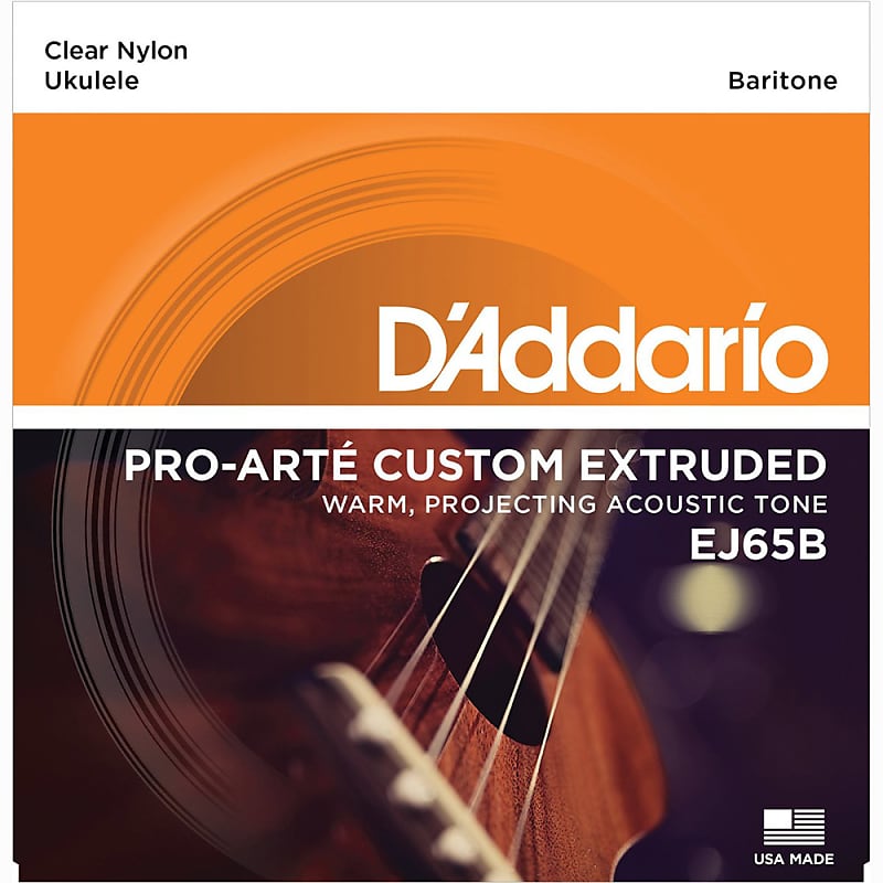 D'Addario EJ65B Pro-Art Custom Extruded Baritone Ukulele Strings image 1