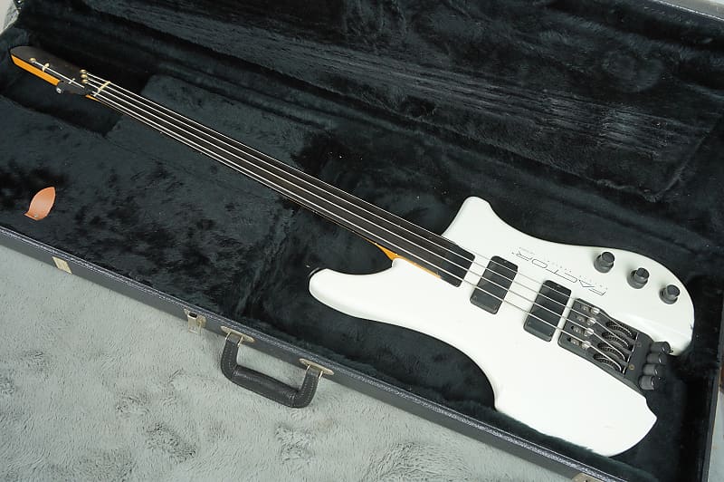 1993 Kubicki Ex Factor 4 Fretless Bass + OHSC image 1