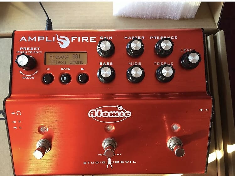 Atomic AmpliFIRE Multi-Effects and Amp Modeler AA3 | Reverb