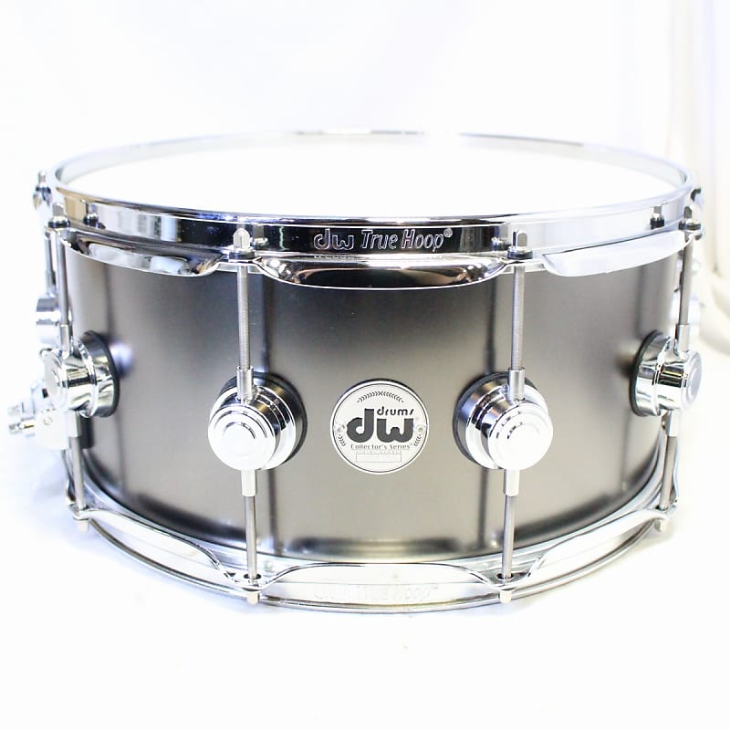 DW DW-SBB1465SD/BRASS/C 14x6.5 Collectors Metal Snare Satin Black Brass  Brass Snare Drum (09/17)