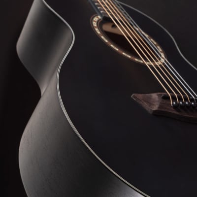 Washburn G-Mini 5 BK Travel Acoustic Guitar 2020's - Matte Black image 7