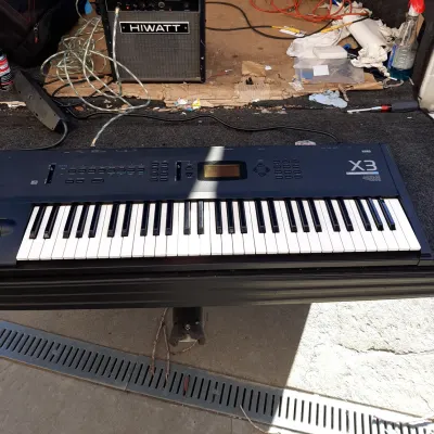 Korg  X3 Keyboard Synthesizer  1980 Black image 11