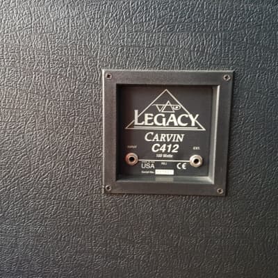 Carvin C412T Legacy Steve Vai Signature  4X12" Guitar Speaker Cabinet image 4