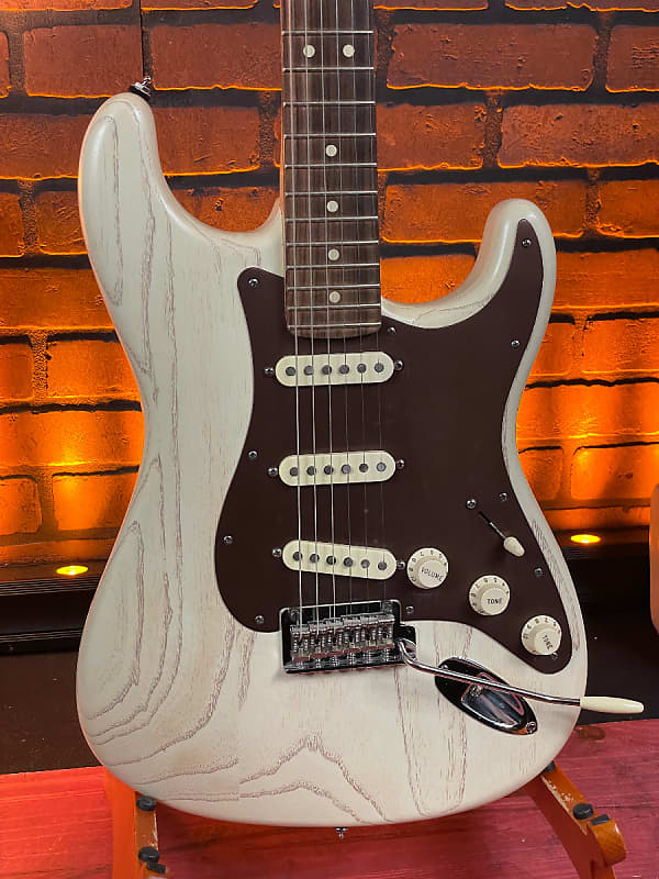 Fender FSR American Standard Rustic Ash Stratocaster | Reverb