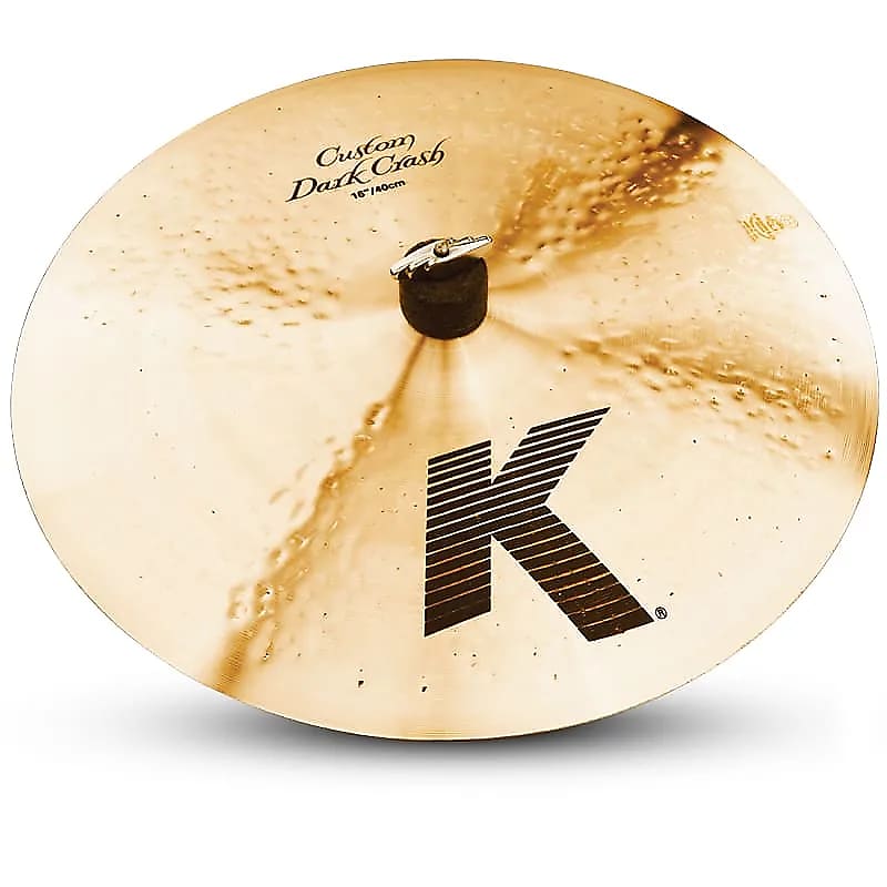 Zildjian 16" K Custom Dark Crash Cymbal image 1