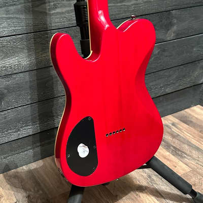 Fender Special Edition Custom Telecaster FMT HH Electric Guitar Red image 4