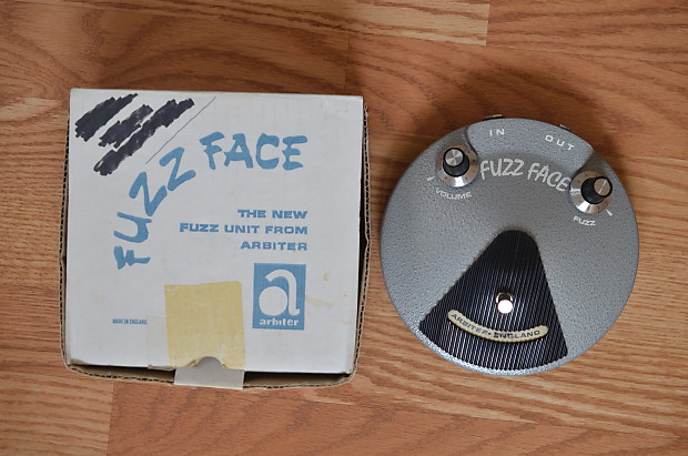 Dennis Cornell Fuzz Face Vintage Reissue - Arbiter England 1999 Hammerite  Silver