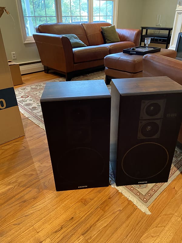 Vintage sanyo sale floor speakers