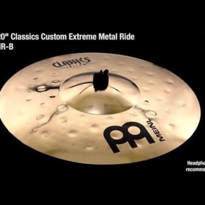 Meinl Cymbals Classics Custom Series Extreme Metal 3-Piece Cymbal Pack (Used/Mint) image 2