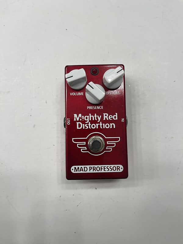 Mad Professor Mighty Red Distortion Overdrive Guitar Effect Pedal