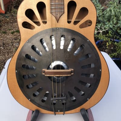 Bonham Design Spruce/Koa Resonator Tenor Guitar 2018 image 2