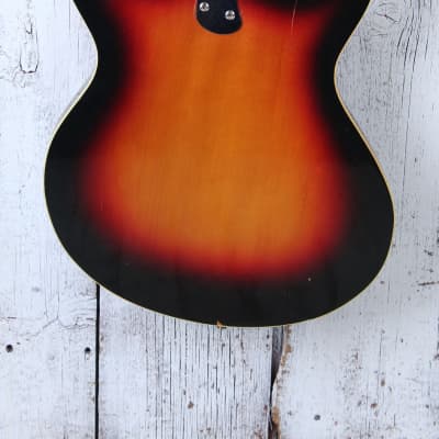 Mosrite Vintage 1960's S#0021 Combo Mark X Ventures Style Electric Bass Guitar w Case image 10