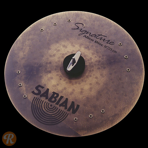Sabian 10" Signature Wil Calhoun Alien Disc Cymbal image 1