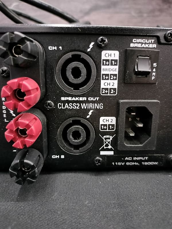 Samson SX 1800 Power Amplifier (San Antonio, TX) | Reverb