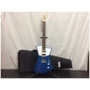 Sterling STV60 VBL St. Vincent Signature Electric Guitar, Blue w/ Gig Bag - Customer Return