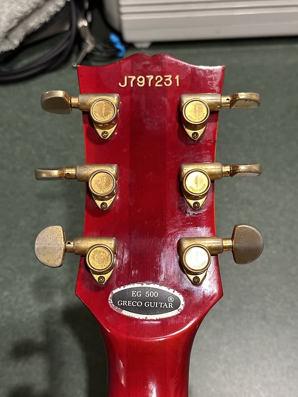 Greco EG 500 Custom 1979 - Cherry Sunburst | Reverb