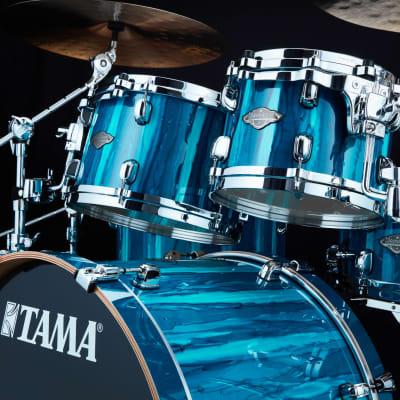 Tama MBS52RZS-SKA  Starclassic Performer Shell Kit 5 pcs - Sky Blue Aurora/Chrome HW image 7