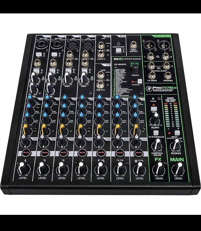 Mackie ProFX10v3 10-Channel Effects Mixer image 1