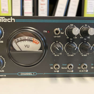 DigiTech VTP-1 Dual Vaccum Tube 2-channel Mic / Line Preamp & EQ