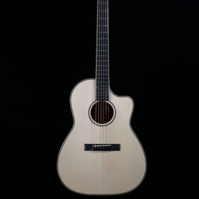 Huss and Dalton FS Standard, Engelmann Spruce Top, Mahogany Back and Sides - NEW image 5