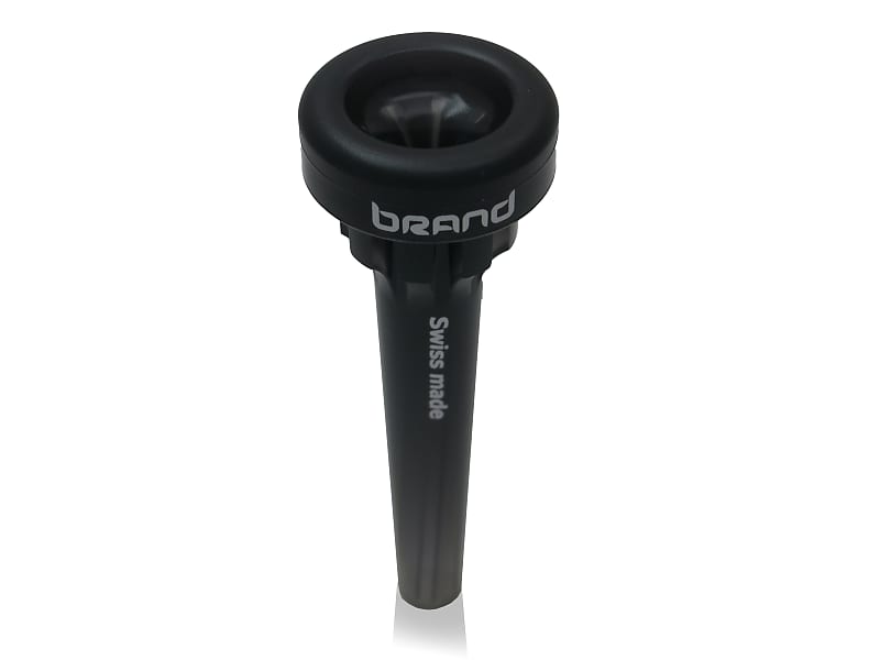 BRAND Mouthpiece Trumpet Lead Turboblow – Black BRM9BK image 1