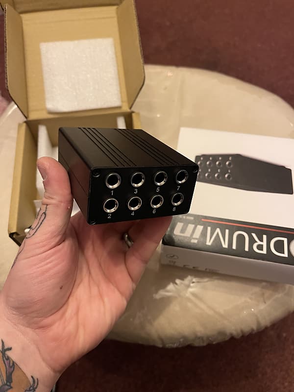 Audio Front Edrumin 8 2023 Black Reverb UK