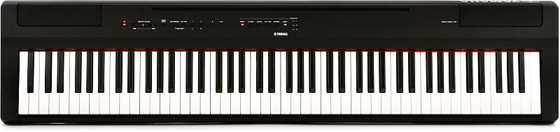 Yamaha P-125 88-key Weighted Action Digital Piano - Black image 1