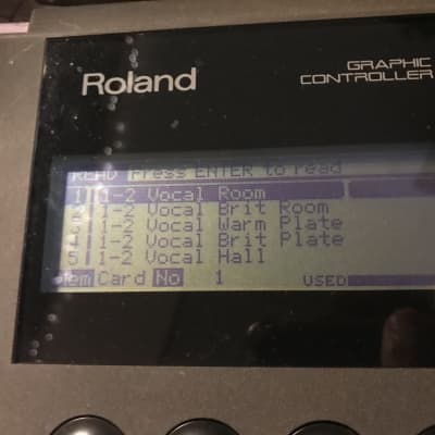 Roland R-880 with GC-8 Digital Reverb 80's image 5