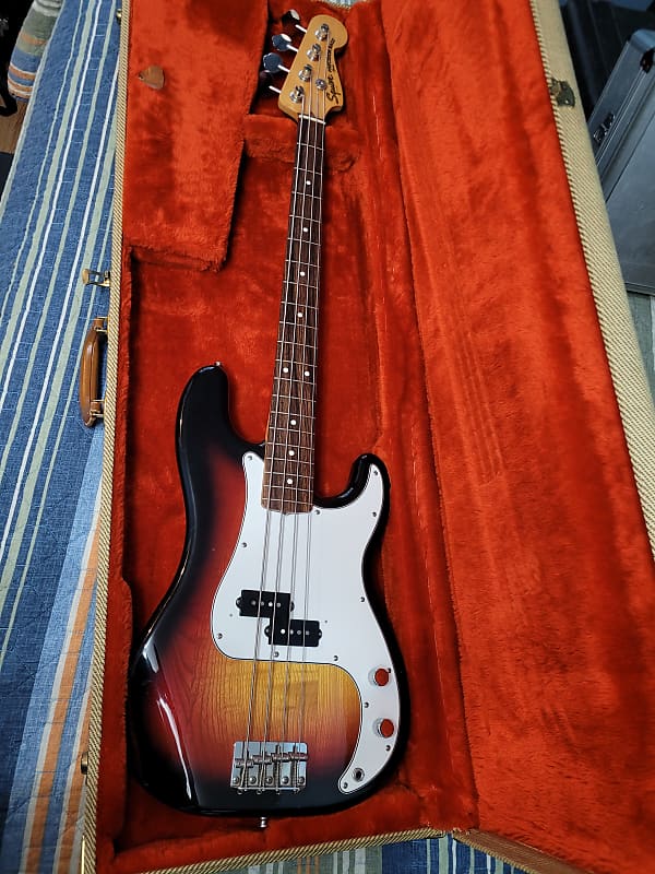 1984 JV Squier Bass Guitar Reverb