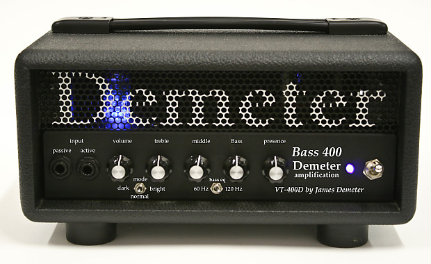 Demeter Bass 400 ベースアンプのマガジン・レビュー