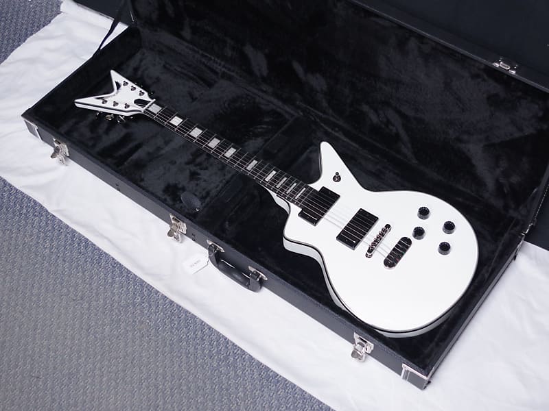 DEAN Cadillac 1980 electric GUITAR in Classic White NEW w/ CASE - DMT Pickups image 1