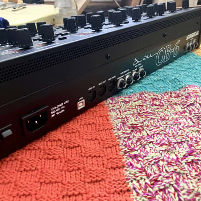 Dave Smith Instruments OB-6 Desktop 6-Voice Polyphonic Synthesizer 2017 - Present - Black image 4