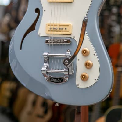 BAUM Conquer 59 Skyline Blue Electric Guitar | Reverb