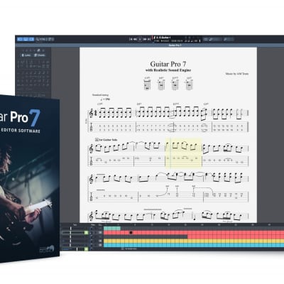 Guitar Pro - Tab Editor Software for Guitar, Bass, Drum, Piano and