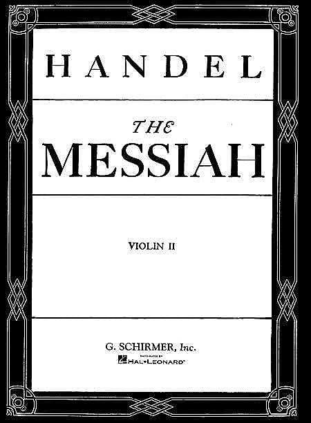 Messiah (Oratorio, 1741), Violin 2 Part, Violin 2 image 1