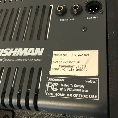 Fishman Loudbox PRO-LBX-001 Acoustic Combo Amp image 5