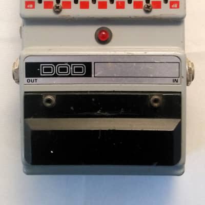 DOD FX40-B 7 Band EQ 1990s - RED/GRAY for sale