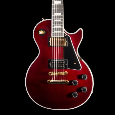 Epiphone Jerry Cantrell Wino Les Paul Custom Guitar in Wine Red