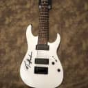 Signed Ibanez RG8-WH RG Standard Series HH 8-String Electric Guitar 2012 - 2020 White