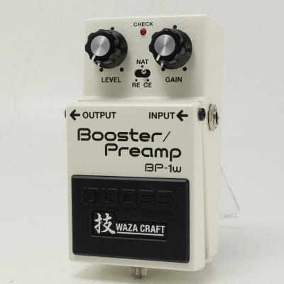 【新品未使用】BOSS BP-1W Booster Preamp Amazon.com: BOSS BP-1W Booster/Preamp | Premium Waza Craft