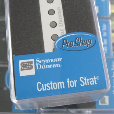 Seymour Duncan SSL-6 Custom Flat Strat RWRP Middle Pickup | Reverb