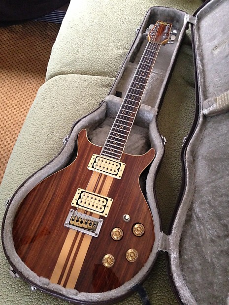 Washburn Falcon 1980 Natural Walnut Rosewood Reverb
