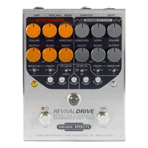 Origin Effects RevivalDrive Custom Ghosting Overdrive with Secondary EQ Controls