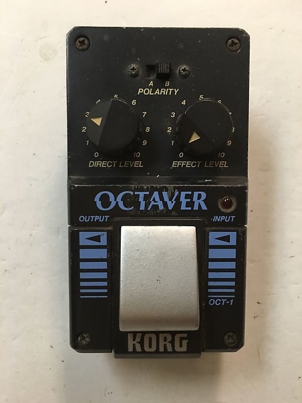 KORG OCT-1 オクターバー エフェクター（Made in Japan） Vintage 80's Korg OCT-1 Octaver Guitar Effect Pedal Japan | eBay
