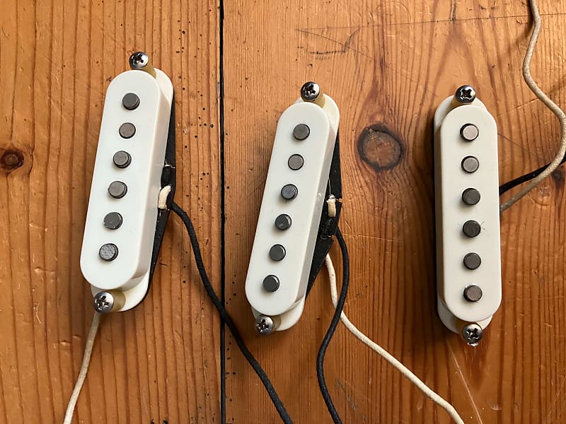 Unbranded Alnico Good Quality Stratocaster Pickup Guitar Set Reverb