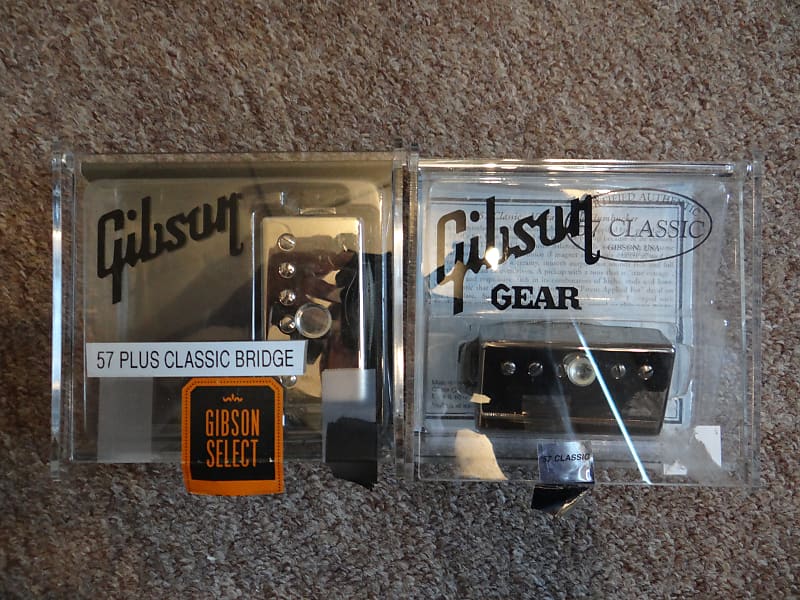 Gibson '57 Classic and '57 Classic Plus Pickup Set | Reverb