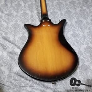 RARE Decca / Teisco T-1 Tulip Electric Guitar w/ 