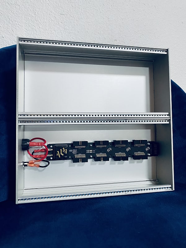 ALM/Busy Circuits 6U 52HP Powered Eurorack Case with ALM/Busy Circuits 6U 52HP Powered Eurorack Case with