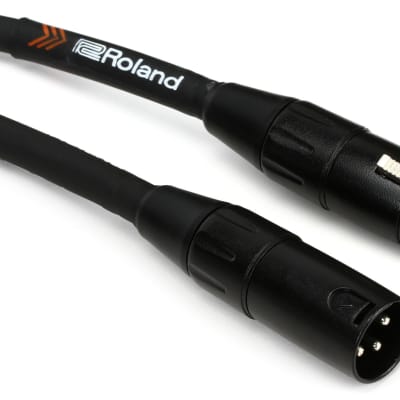 Roland RMC-B15 Black Series Microphone Cable - 15 foot