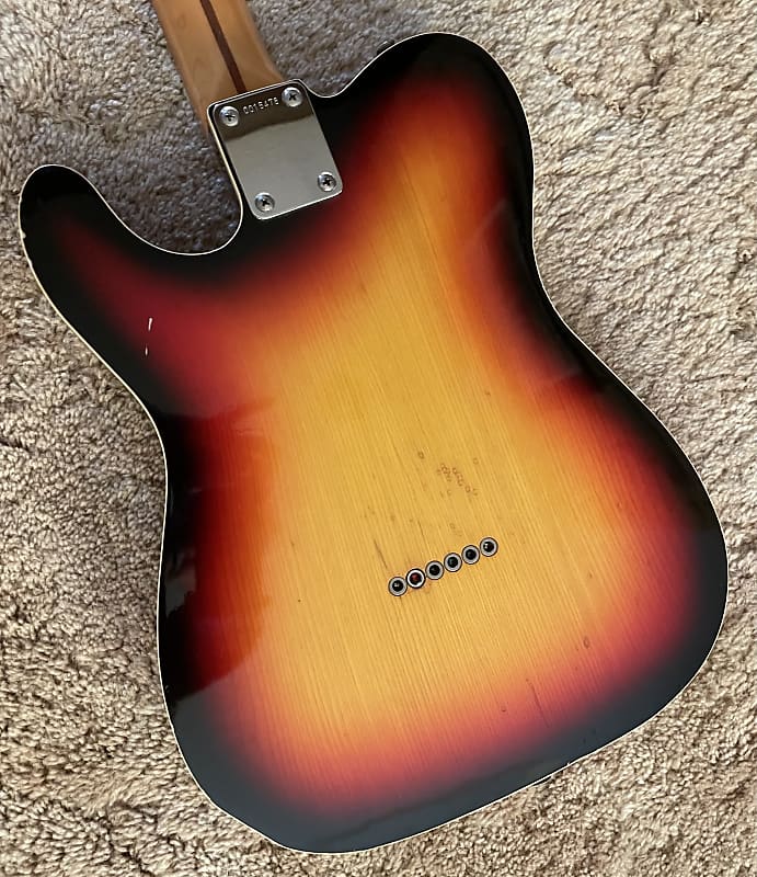 Tokai TE70 1980's - Three-Tone Sunburst / Black Pickguard
